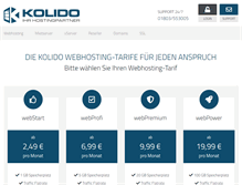Tablet Screenshot of kolido.net